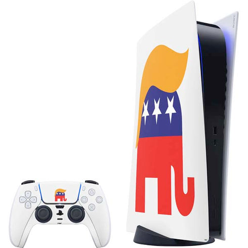 Republican Trump Hair PlayStation PS5 Skins